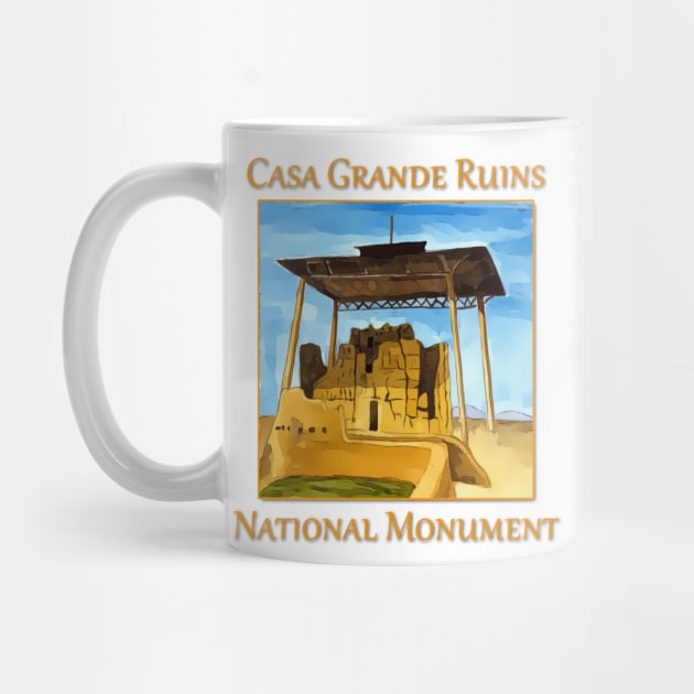 Casa Grande Ruins National Monument in Arizona by WelshDesigns